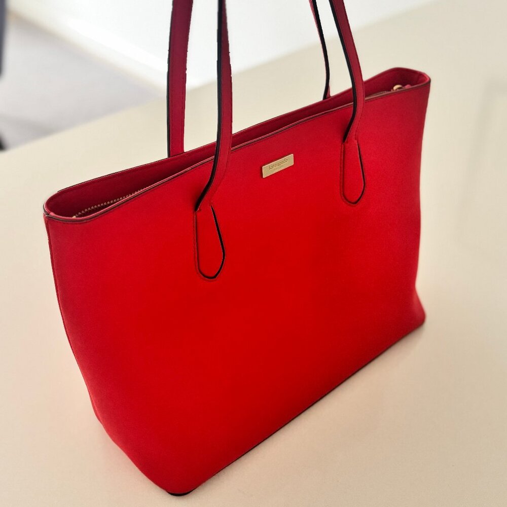 Kate Spade Red Tote Bag